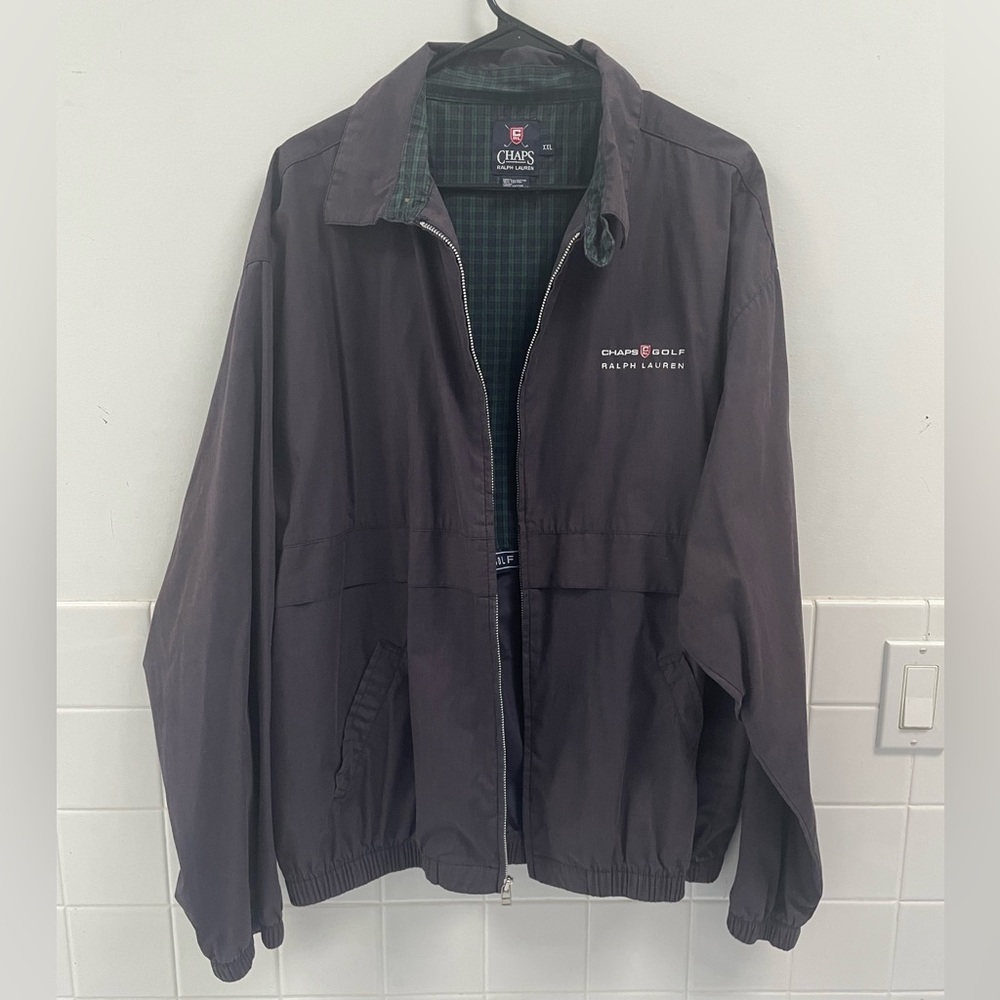 VTG Chaps Golf Ralph Lauren Men's Navy Jacket Size XXL